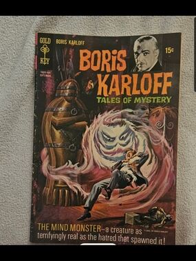 BORIS KARLOFF comic VINTAGE gold Key 1969 #27 Raw Grade 5-8.5 Low Census C105